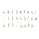 Guldhängen i bokstäver