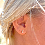 Örhängen Sterling Silver Måne