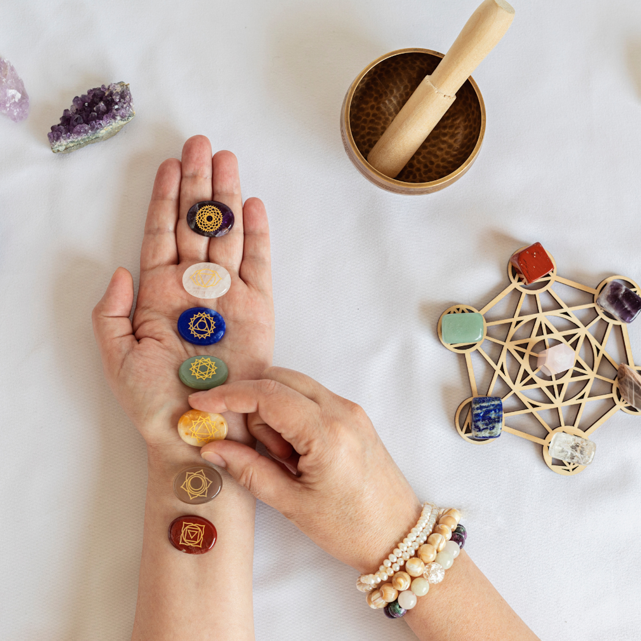 Chakra Kristaller och ädelstenar