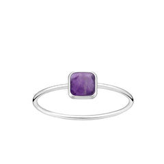 Ametist Ring Sterling Silver
