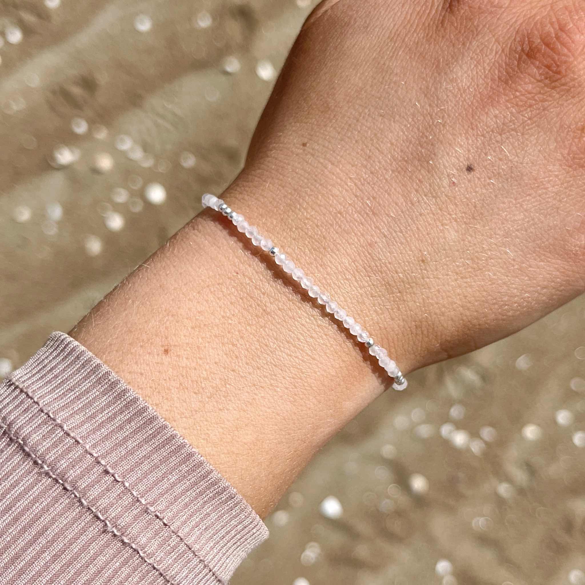 Armband Bergkristall Kristall Sterling Silver