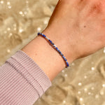 Armband Sodalit Kristall Sterling Silver