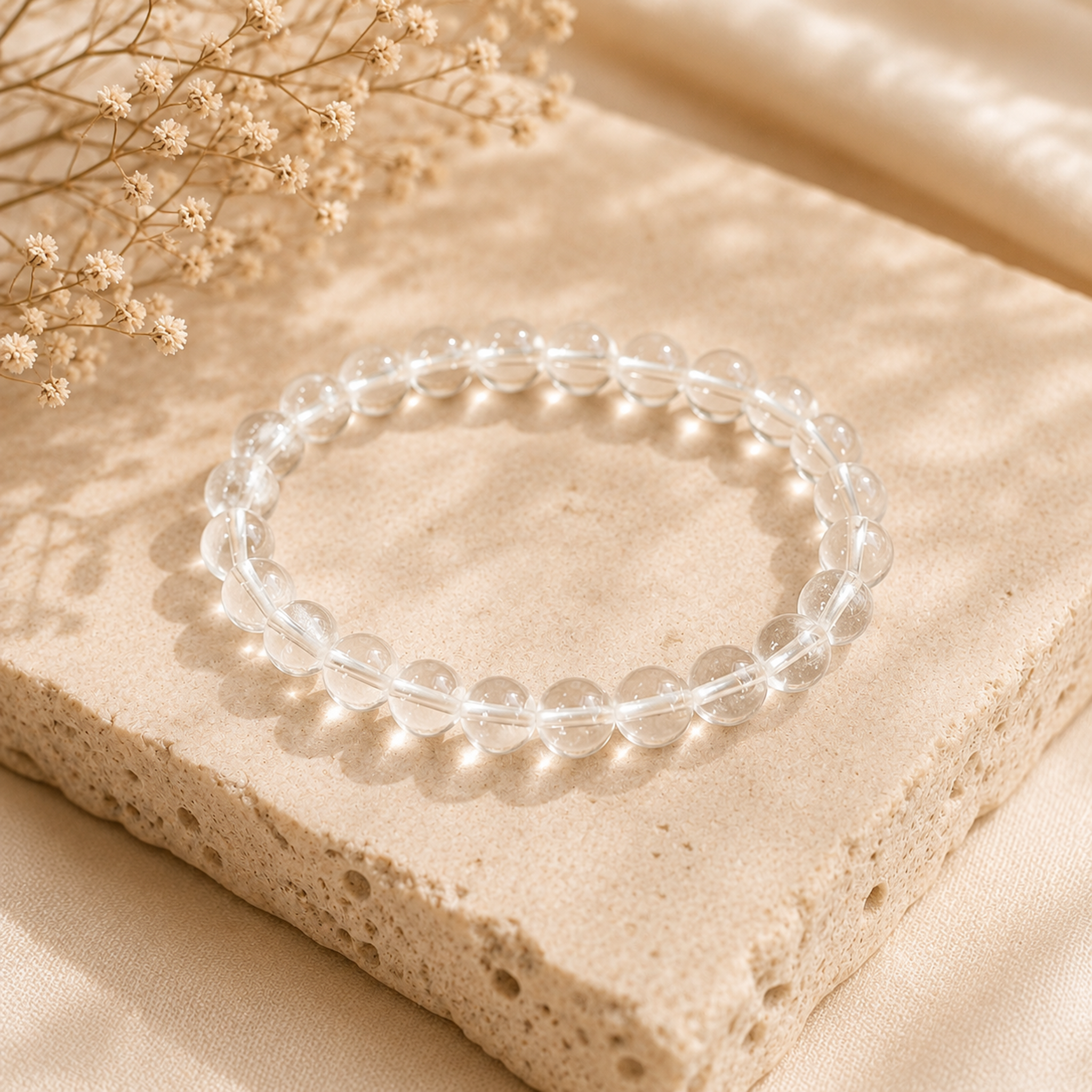 Bergkristall Armband