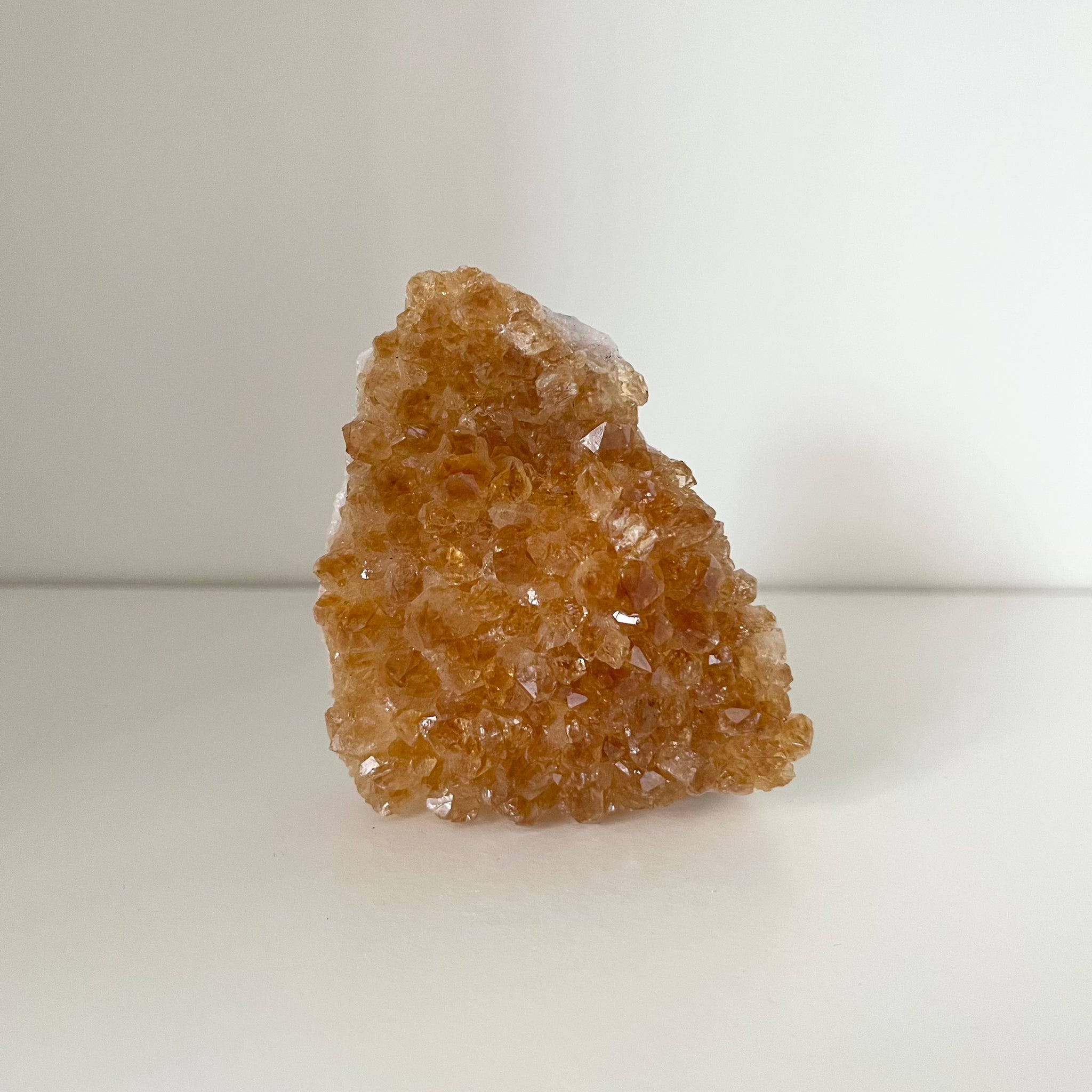 Citrin Kristall Kluster