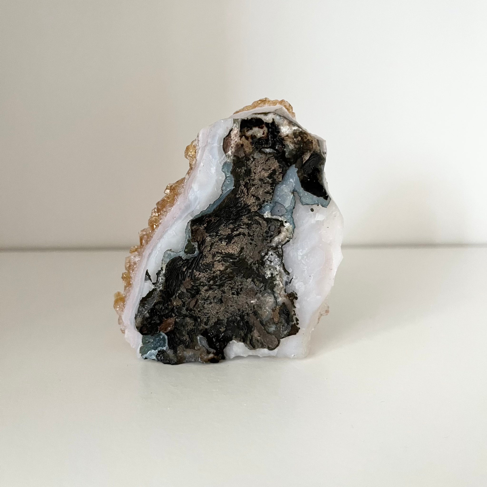 Citrin Kristall Kluster