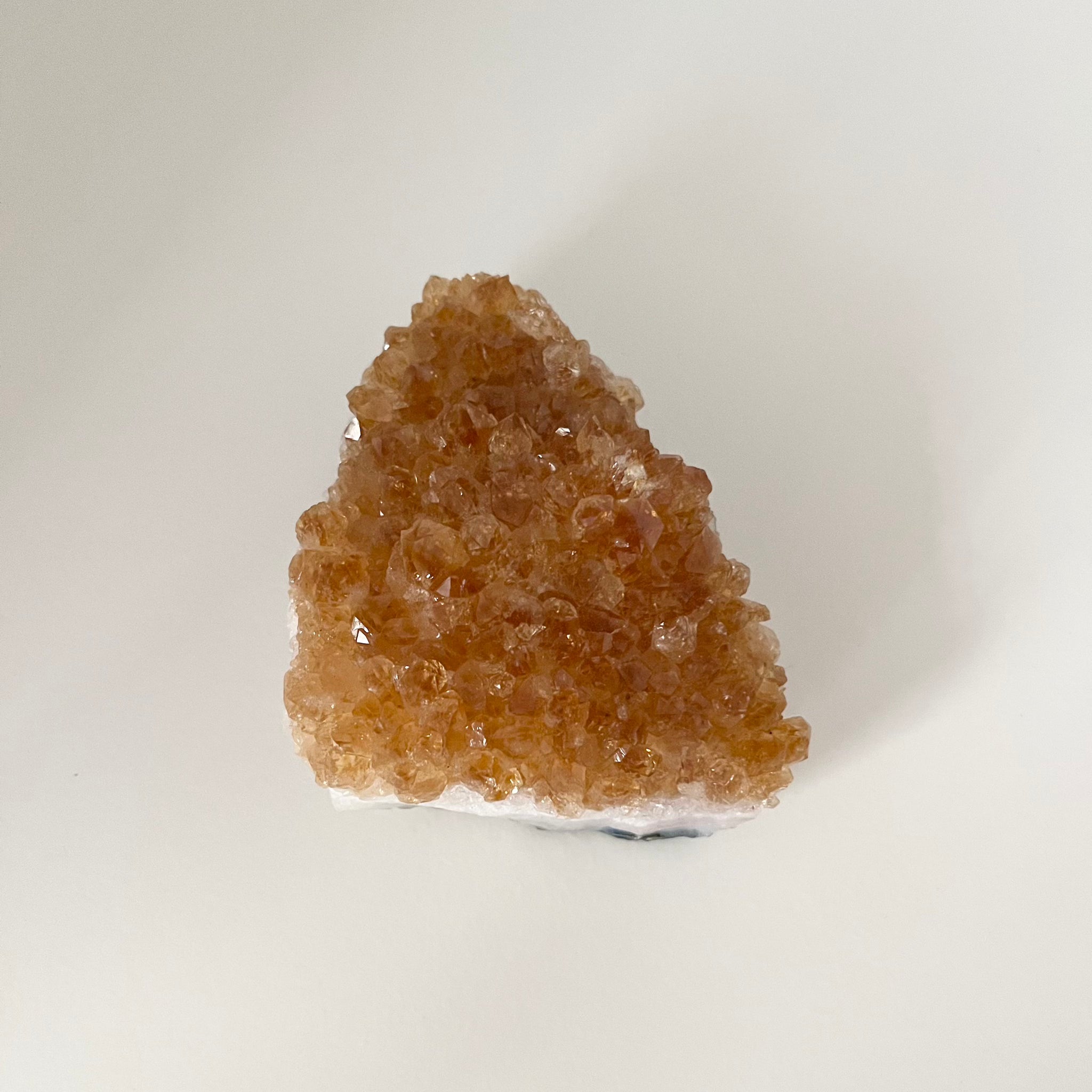 Citrin Kristall Kluster