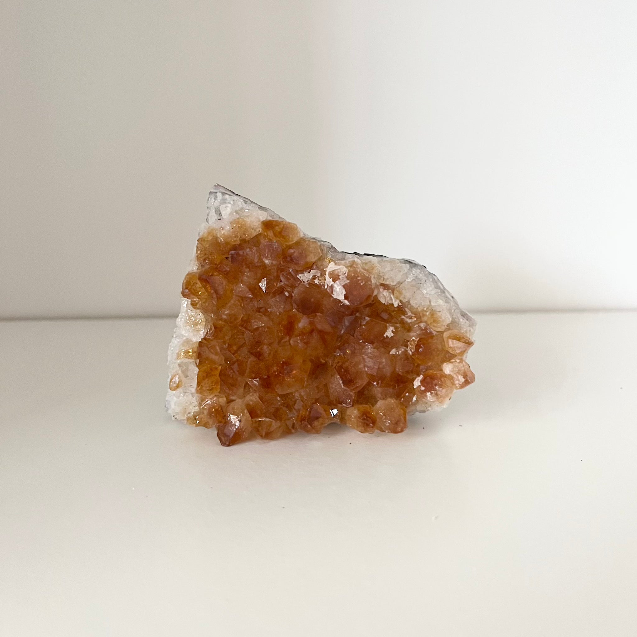 Citrin Kristall Kluster