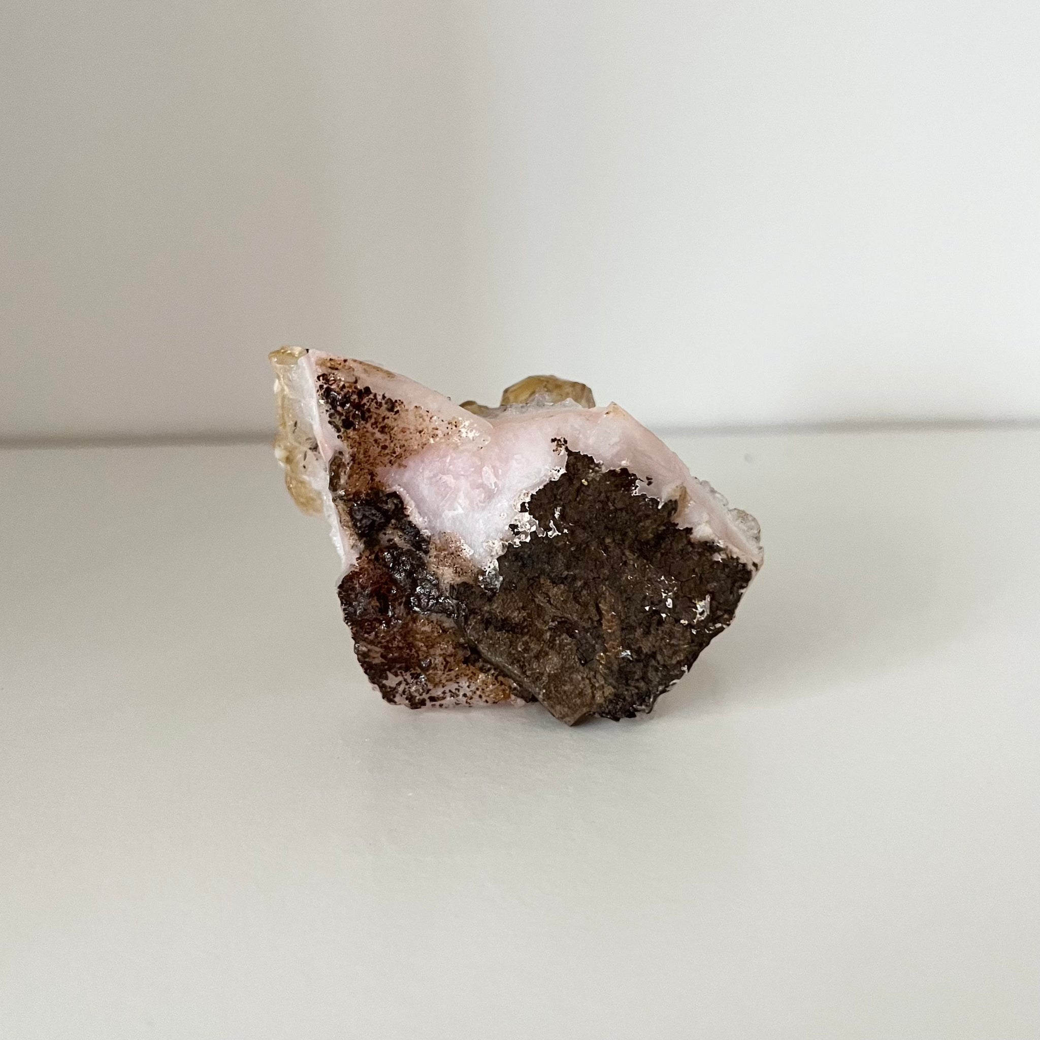 Citrin Kristall Kluster