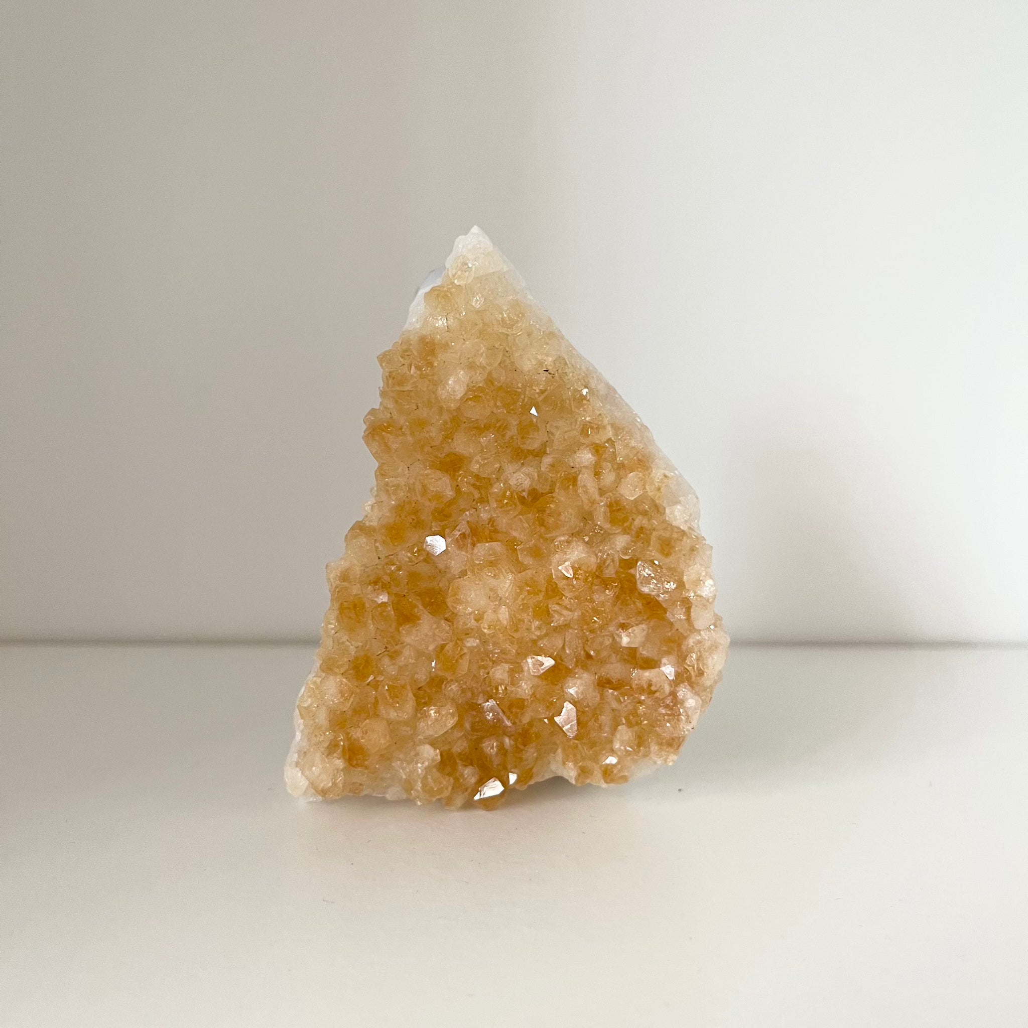 Citrin Kristall Kluster