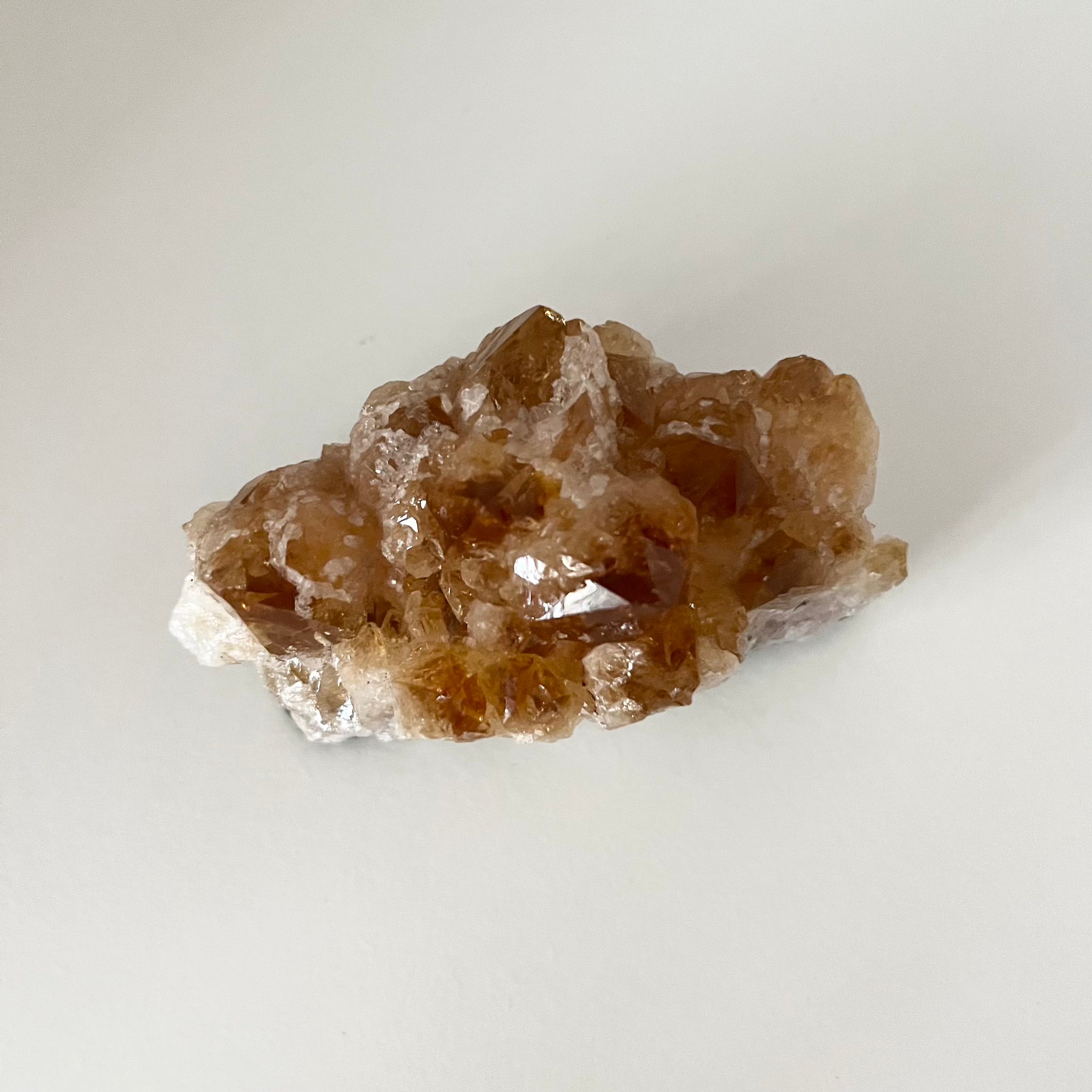 Citrin Kristall Kluster
