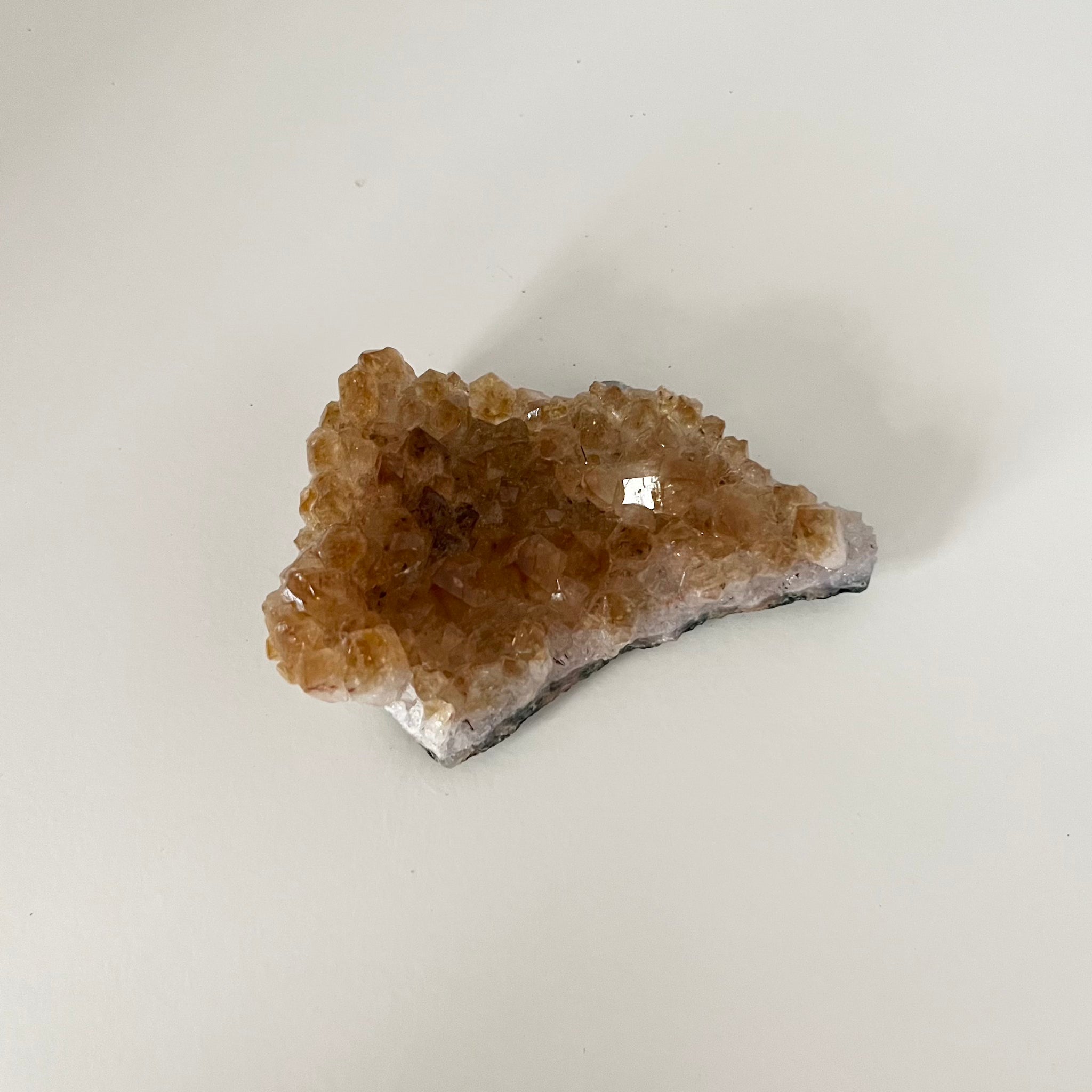 Citrin Kristall Kluster
