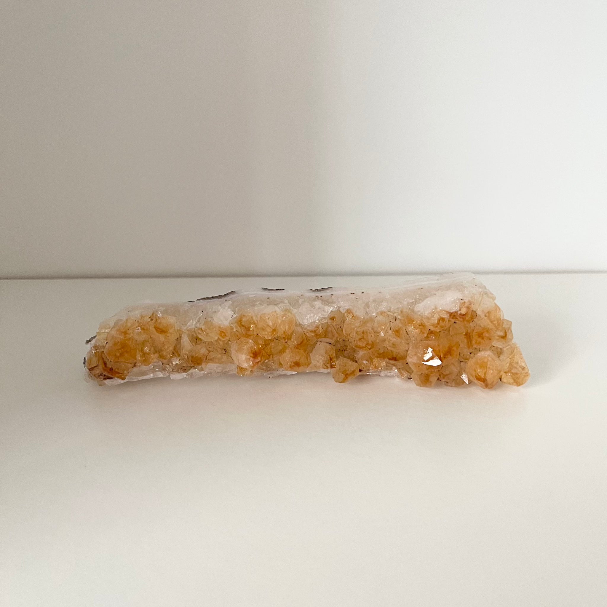 Citrin Kristall Kluster