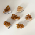 Citrin Kristall Kluster