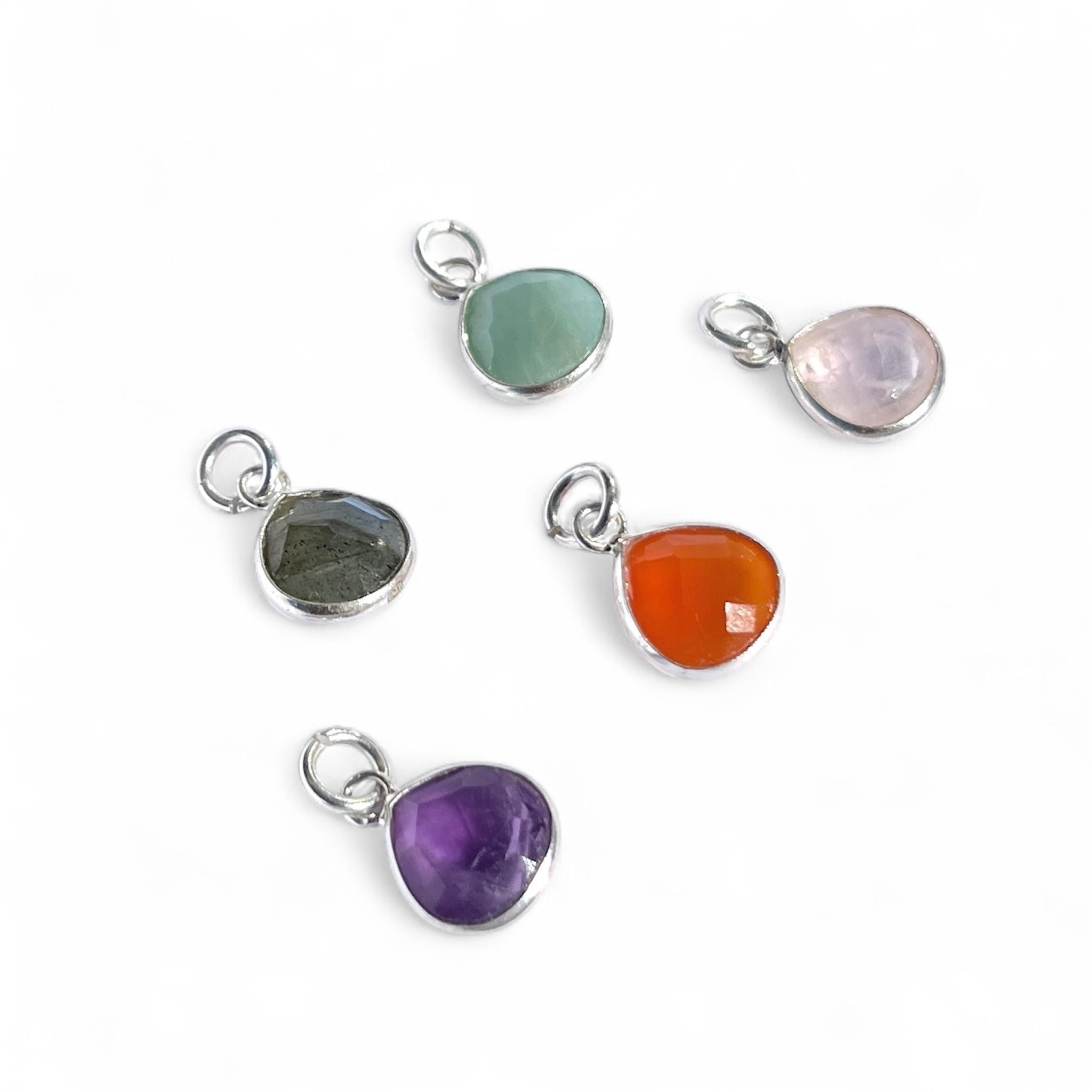 Kristallhalsband sterling silver