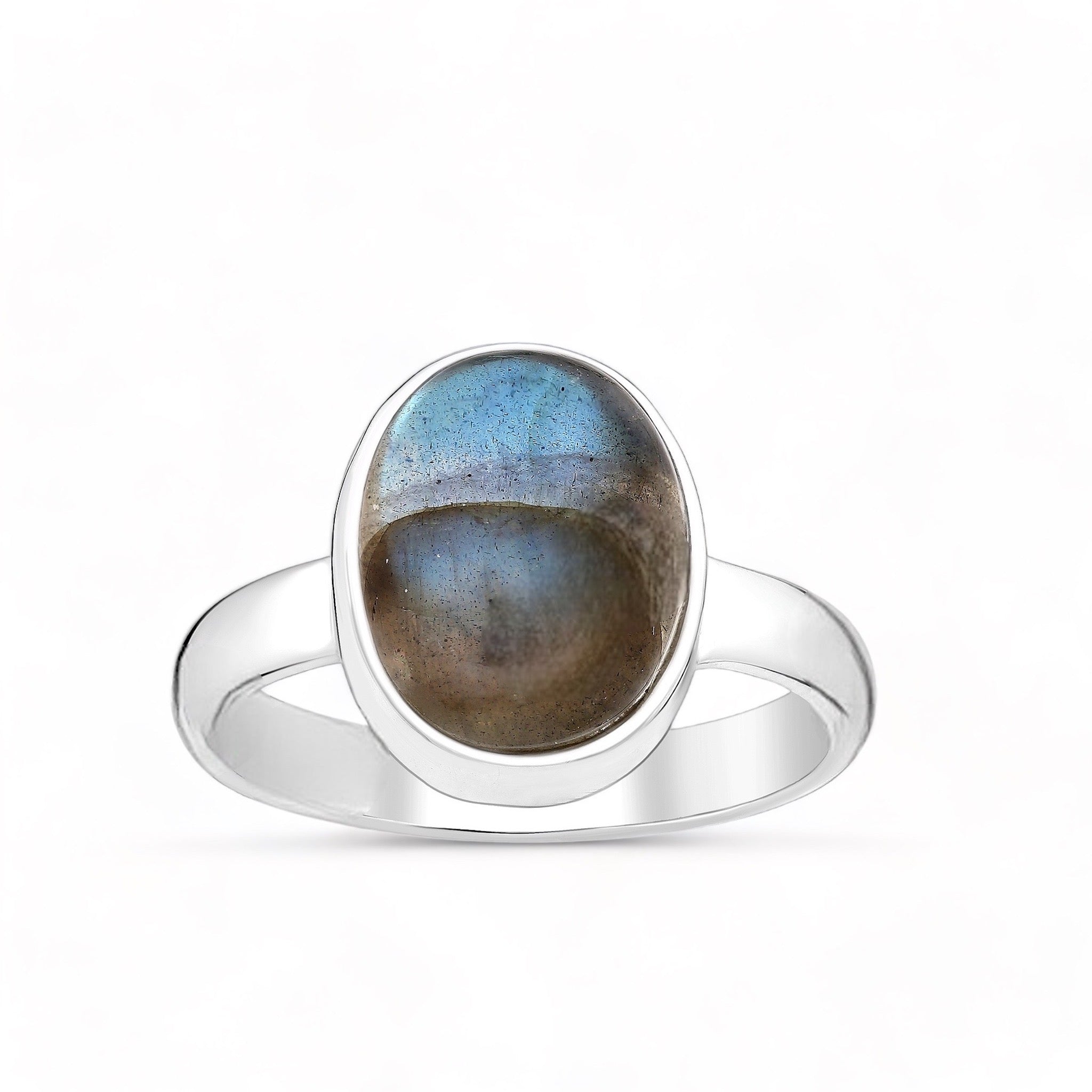 Ring Labradorit Kristall Sterling Silver 925