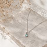 Labradorit Halsband Sterling Silver