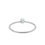 Ring Akvamarin Kristall Sterling Silver