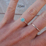 Ring Amazonit Kristall Sterling Silver