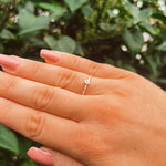 Ring Blå Topas Kristall Sterling Silver 925