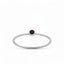 Ring Granat Kristall Sterling Silver