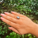 Ring Labradorit Kristall Sterling Silver 925